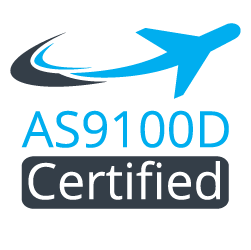 AS9100D certified